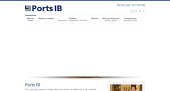 Desktop Screenshot of portsib.es